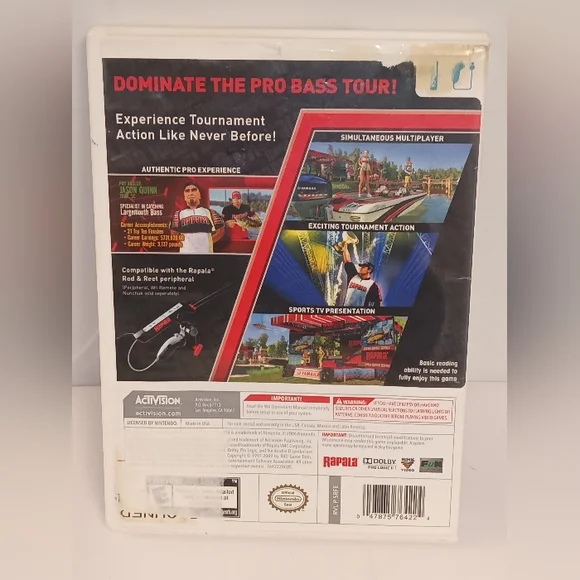 𝖯𝗋𝗈 𝖡𝖺𝗌𝗌 𝖥𝗂𝗌𝗁𝗂𝗇𝗀 (𝖶𝗂𝗂) - 𝖶𝗁𝗂𝗍𝖾 𝖢𝗈𝗏𝖾𝗋 - Picture 2 of 6